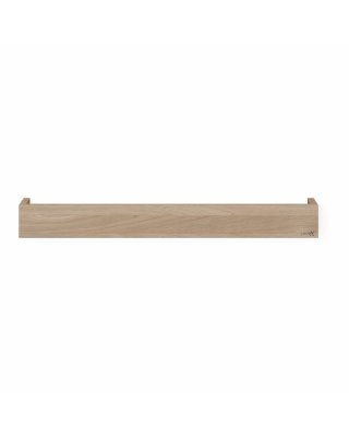 LoooX Wooden Shelf BoX 90 cm old grey / bodemplaat stainless steel - WSHBOX90RVS 