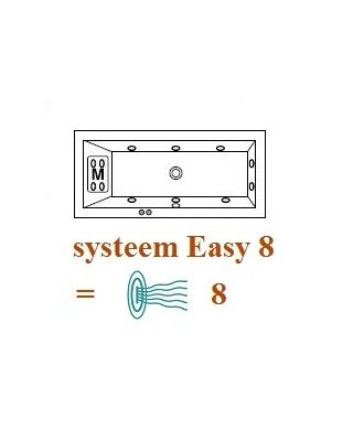 Whirlpool systeem Sanistar Easy 8